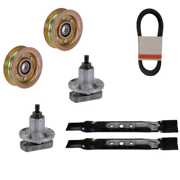 Aic Replacement Parts 42 Lawn Mower Deck Rebuild Kit for Craftsman LT3000 144959 134149 130794 11206-BELT-BLADE-PULLEY - main